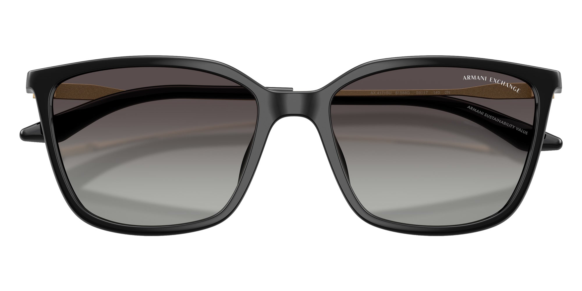 ARMANI EXCHANGE AX4171SU 81588G 55 - Shiny Black #id:ax4171su81588g_s:100100