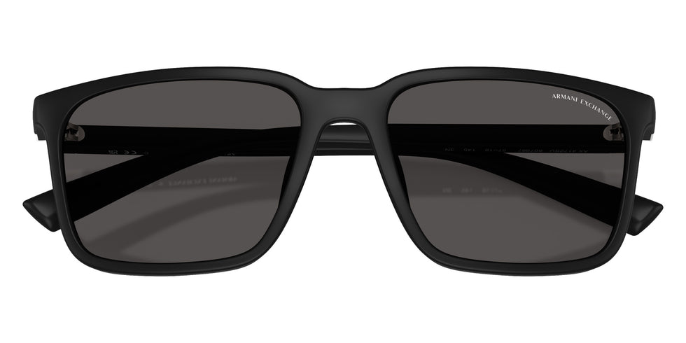 ARMANI EXCHANGE AX4172SU 807887 57 - Matte Black / Dark Gray #id:ax4172su807887_s:100120