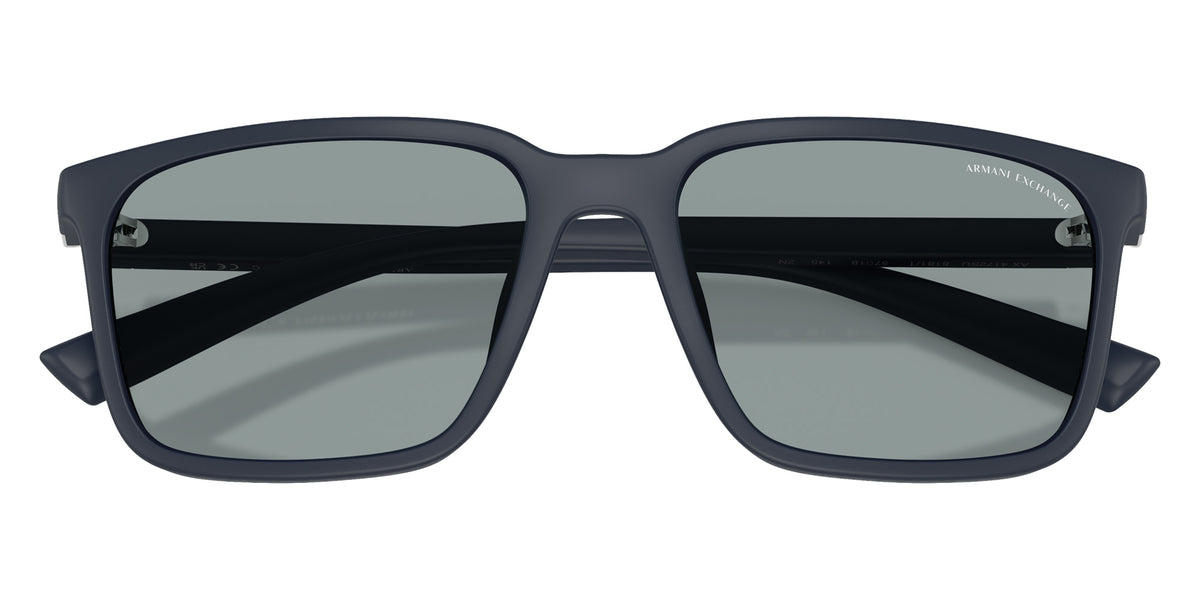 ARMANI EXCHANGE AX4172SU 8181/1 57 - Matte Blue / Dark Gray #id:ax4172su81811_s:102120
