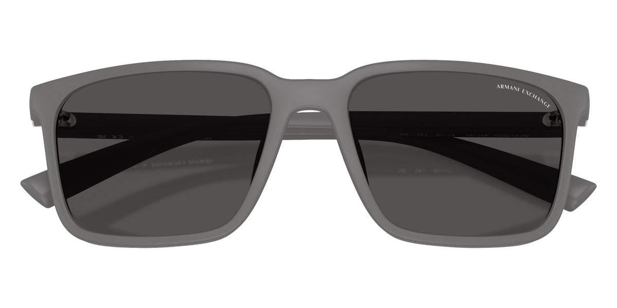 ARMANI EXCHANGE AX4172SU 841187 57 - Matte Gray / Dark Gray #id:ax4172su841187_s:104120