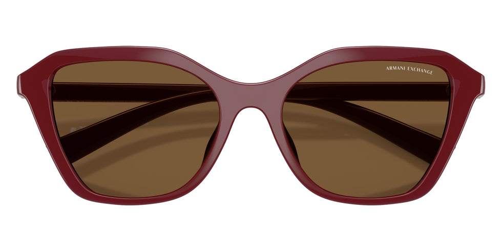 ARMANI EXCHANGE AX4173SU 838773 56 - Shiny Bordeaux / Brown #id:ax4173su838773_s:102120