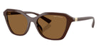 ARMANI EXCHANGE AX4173SU 841473 56 - Shiny Brown / Brown #id:ax4173su841473_s:104105