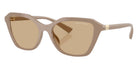 ARMANI EXCHANGE AX4173SU 841573 56 - Shiny Beige / Dark Brown #id:ax4173su841573_s:106105