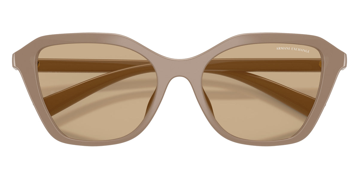 ARMANI EXCHANGE AX4173SU 841573 56 - Shiny Beige / Dark Brown #id:ax4173su841573_s:106120