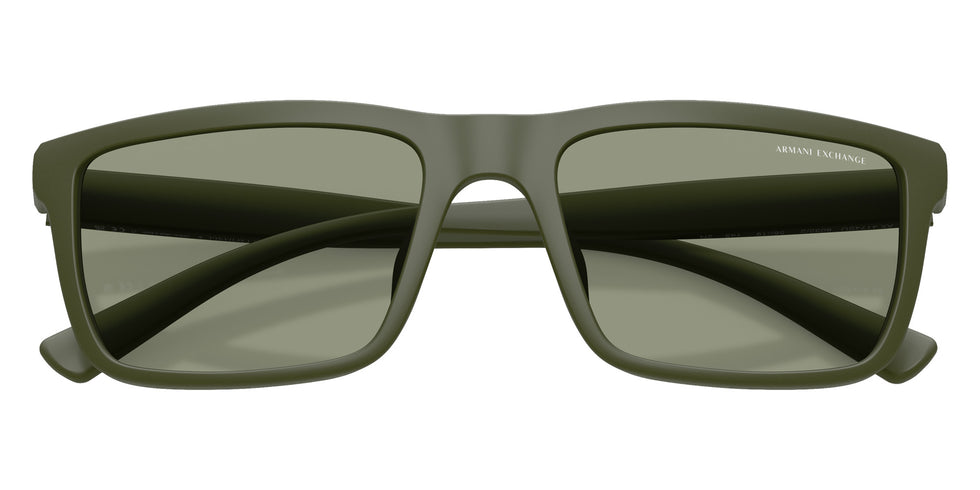 ARMANI EXCHANGE AX4174SU 8032/2 56 - Matte Green / Green #id:ax4174su80322_s:100120