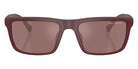 ARMANI EXCHANGE AX4174SU 84136G 56 - Matte Burgundy / Brown Mirrored Internal Silver #id:ax4174su84136g_s:106100
