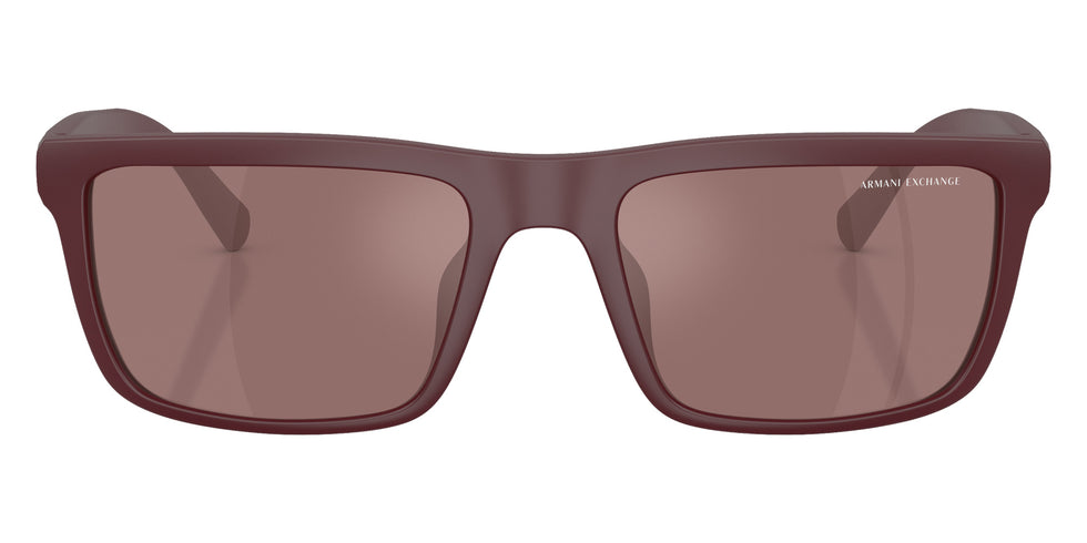 ARMANI EXCHANGE AX4174SU 84136G 56 - Matte Burgundy / Brown Mirrored Internal Silver #id:ax4174su84136g_s:106100