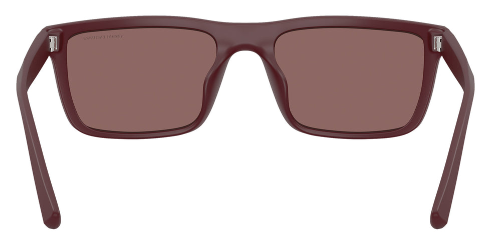 ARMANI EXCHANGE AX4174SU 84136G 56 - Matte Burgundy / Brown Mirrored Internal Silver #id:ax4174su84136g_s:106115