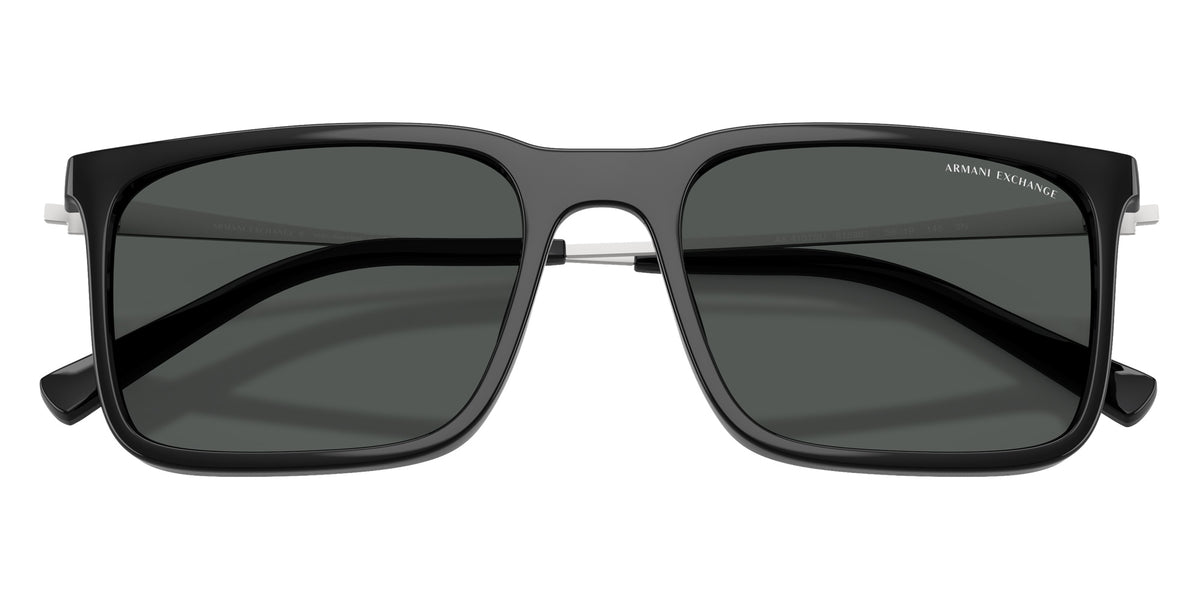 ARMANI EXCHANGE AX4175SU 815887 56 - Shiny Black / Dark Gray #id:ax4175su815887_s:100120