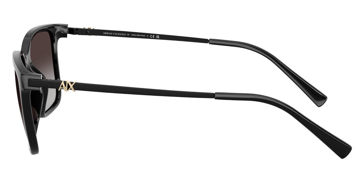 ARMANI EXCHANGE AX4176SU 81588G 54 - Shiny Black / Gray Gradient #id:ax4176su81588g_s:100110