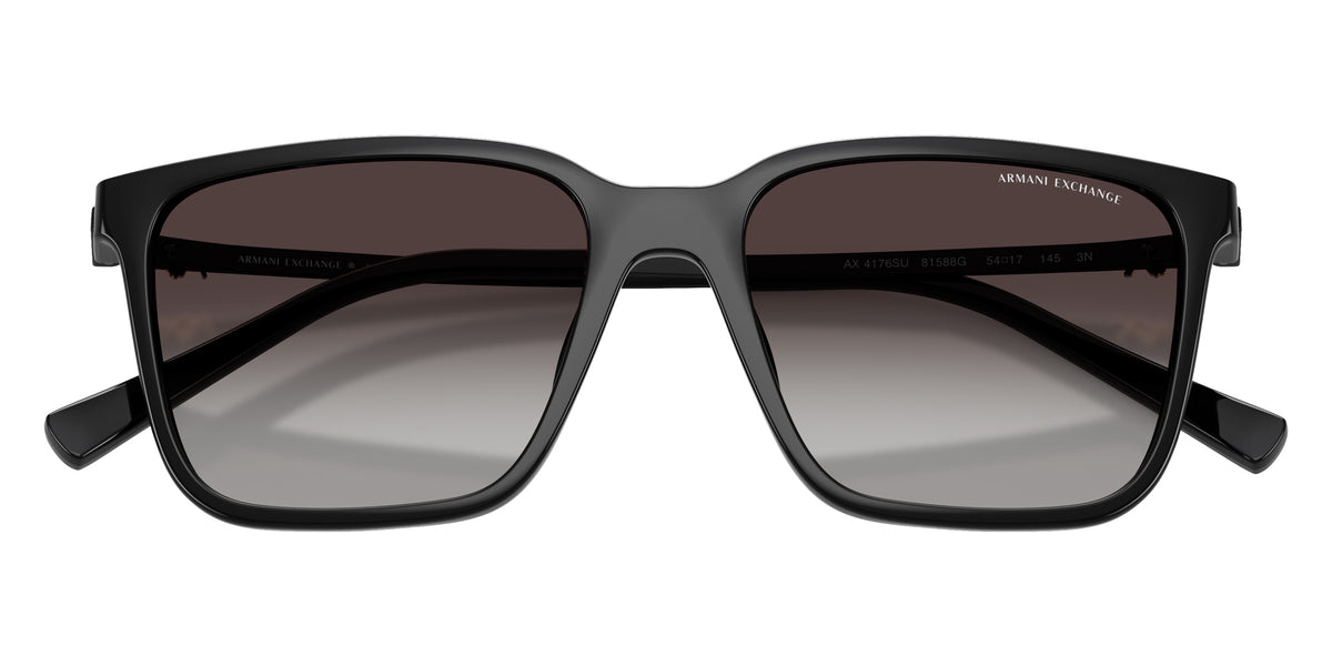ARMANI EXCHANGE AX4176SU 81588G 54 - Shiny Black / Gray Gradient #id:ax4176su81588g_s:100120