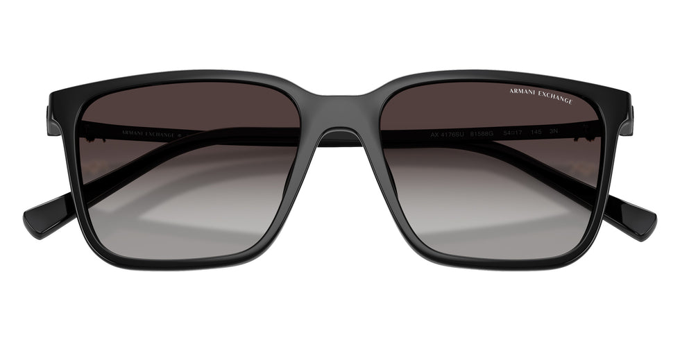 ARMANI EXCHANGE AX4176SU 81588G 54 - Shiny Black / Gray Gradient #id:ax4176su81588g_s:100120