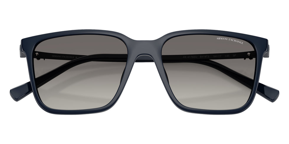 ARMANI EXCHANGE AX4176SU 8419T3 54 - Shiny Blue / Polarized Gray Gradient #id:ax4176su8419t3_s:102120