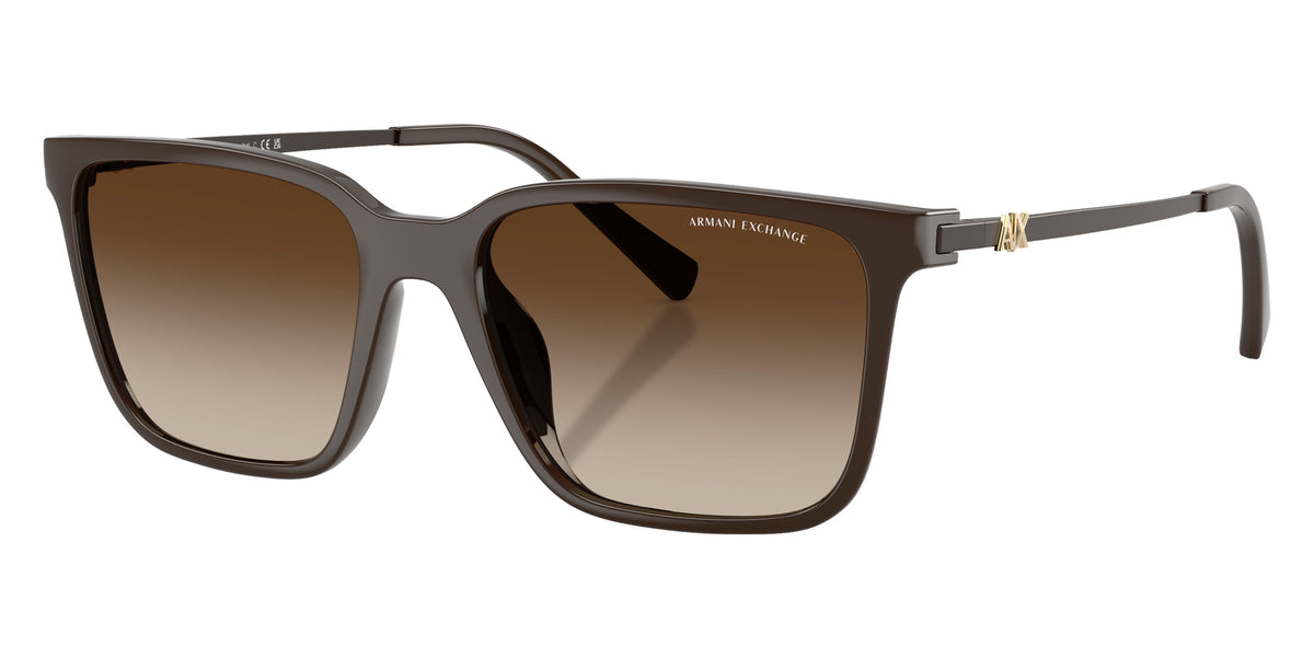 ARMANI EXCHANGE AX4176SU 842213 54 - Shiny Brown / Brown Gradient #id:ax4176su842213_s:106105
