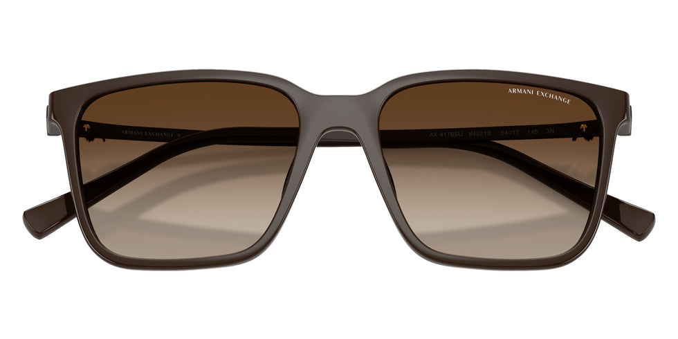 ARMANI EXCHANGE AX4176SU 842213 54 - Shiny Brown / Brown Gradient #id:ax4176su842213_s:106120