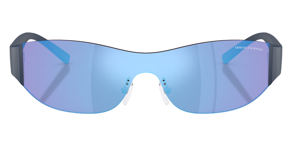 ARMANI EXCHANGE AX4177S 83997V 137 - Dark Violet Mirror Blue / Dark Violet Mirrored Blue #id:ax4177s83997v_s:104100