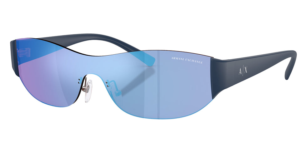 ARMANI EXCHANGE AX4177S 83997V 137 - Dark Violet Mirror Blue / Dark Violet Mirrored Blue #id:ax4177s83997v_s:104105