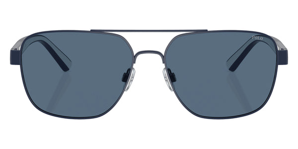 Semishiny Navy Blue and White Rubber / Dark Blue / 62-17-145