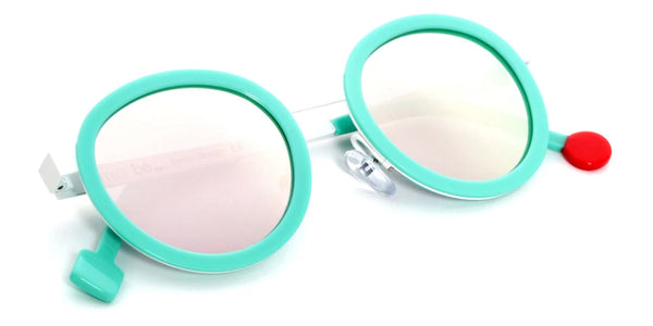 Shiny Turquoise/Satin White / 43-21-135