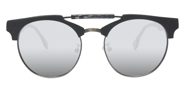 Matte Black/Gray / Silver Mirrored Polarized / 53-21-143