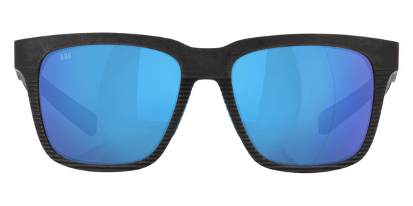 Net Gray With Blue Rubber / Blue Mirrored Polarized / 55-17-140