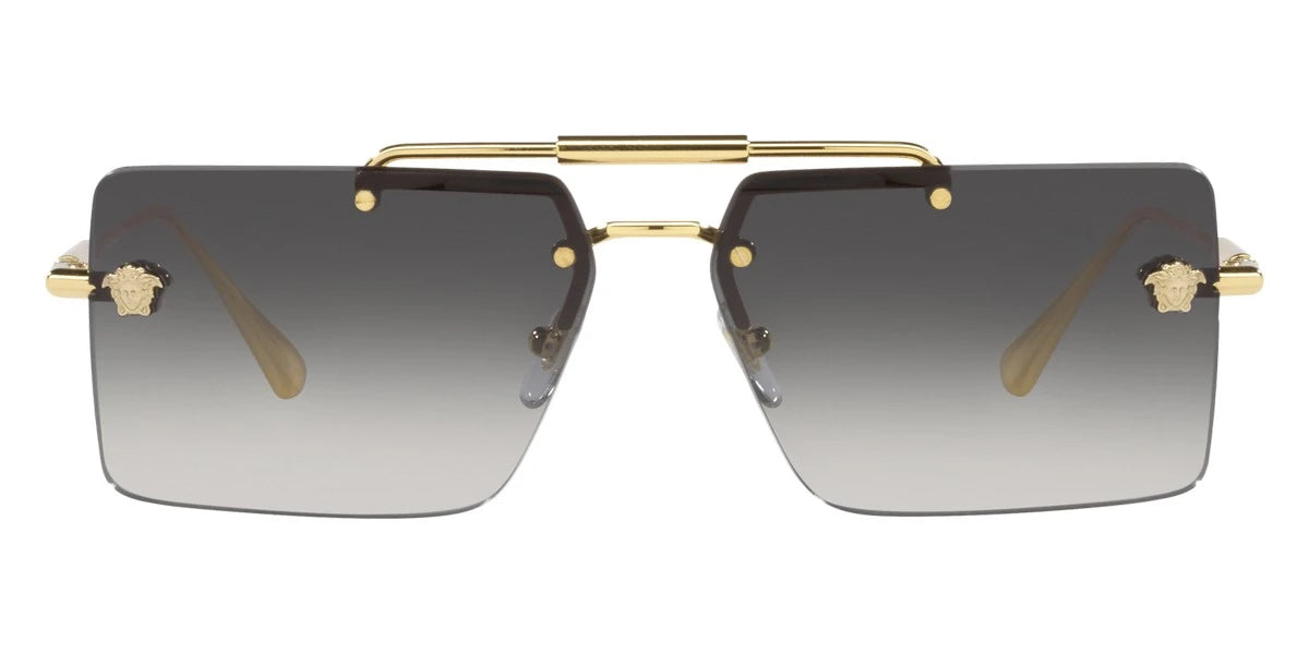 VERSACE VE2245 10028G 60 - Gold / Gray Gradient
