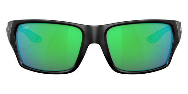 Matte Black / Green Mirrored Polarized / 57-17-135