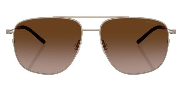 Matte Bronze / Dark Brown Mirrored Rose Gold / 57-15-145