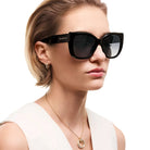 TIFFANY TF4229F 8001T3 55 - Black / Polarized Gray Gradient