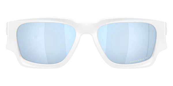 Matte White / Prizm Deep Water Polarized Mirrored / 58-18-142