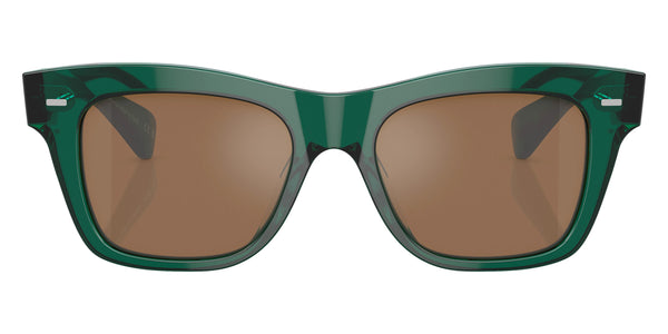 Translucent Dark Teal / Cognac Mirrored / 51-18-145