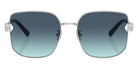 TIFFANY TF3105D 60019S 58 - Silver / Azure Gradient Blue