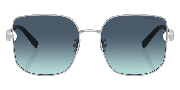 Silver / Azure Gradient Blue / 58-18-140