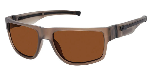 Matte Crystal Brown / Dark Brown Polarized / 59-18-140