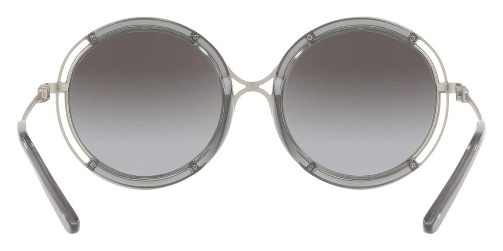 RALPH LAUREN RL7060 93516V 53 - Sanded Silver / Crystal Gray / Light Gray Mirrored Gradient Silver