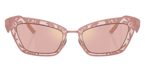 Matte Powder Pink / Pink Mirrored Gold / 51-20-145