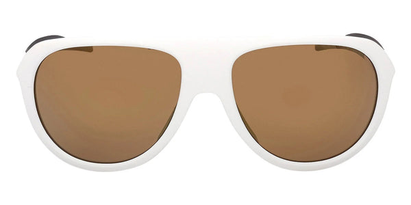 White/Monocolor/Matte White / Brown Mirrored / 60-18-135