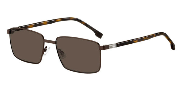 Matte Brown Havana / Gray / 57-18-150