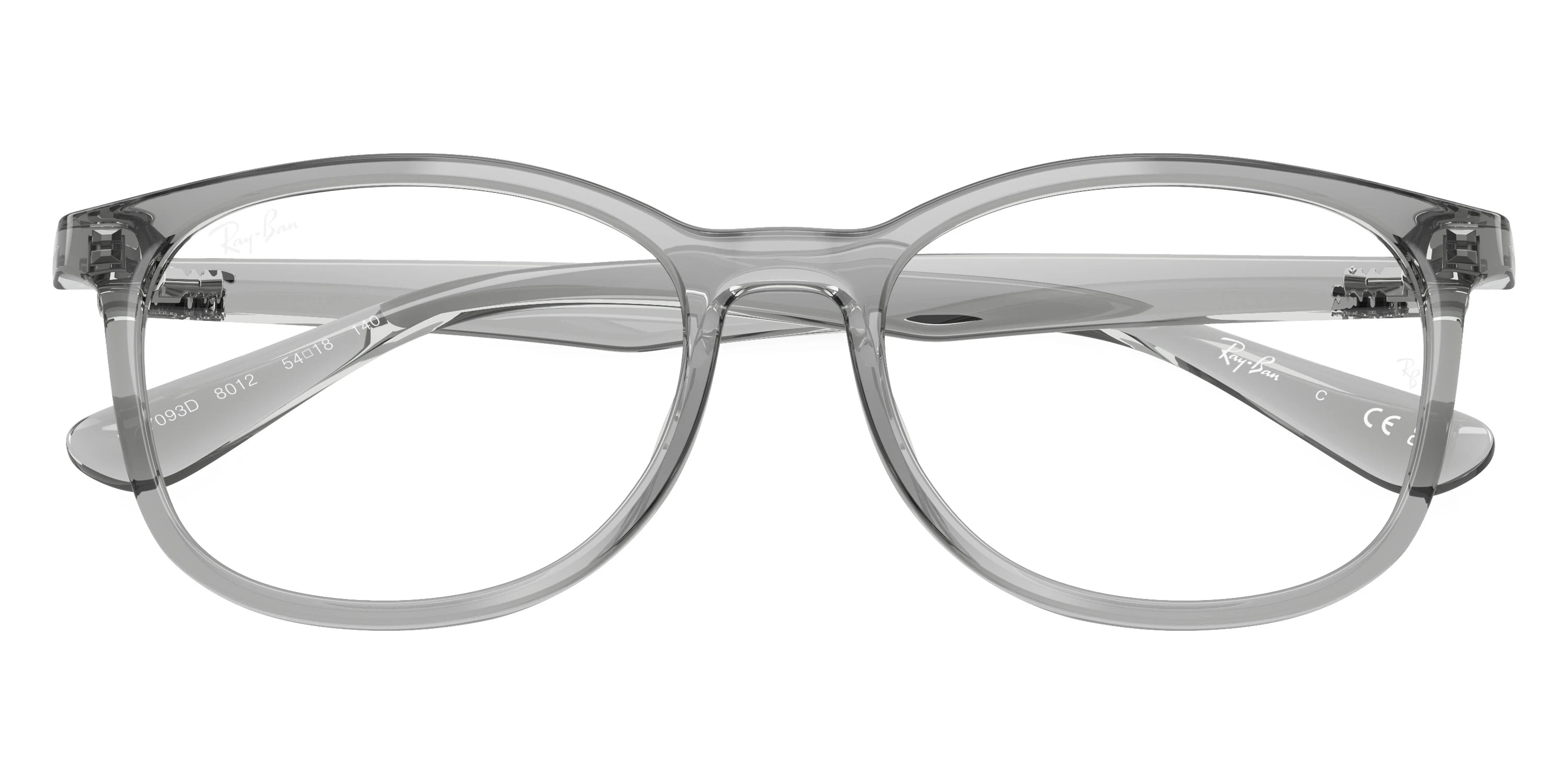 Ray-Ban RX7093D 8012 54 - Transparent Gray
