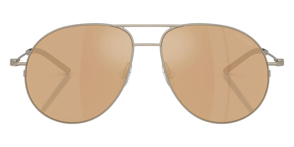 Matte Bronze / Dark Brown Mirrored Rose Gold / 58-14-140