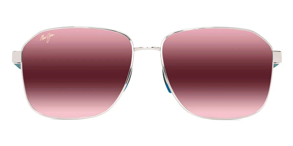 Shiny Silver with Dark Blue / Maui Rose® / 61-15-140