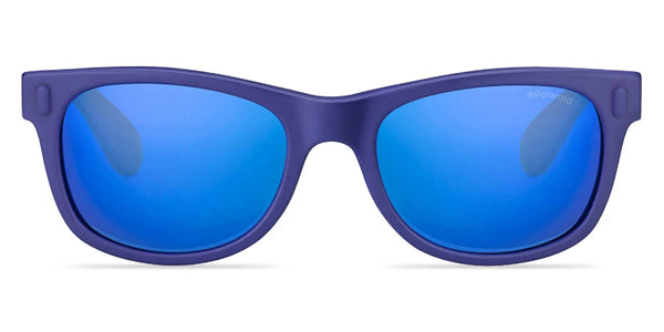 Blue Lime / Gray Blue Mirrored Polarized / 46-16-126