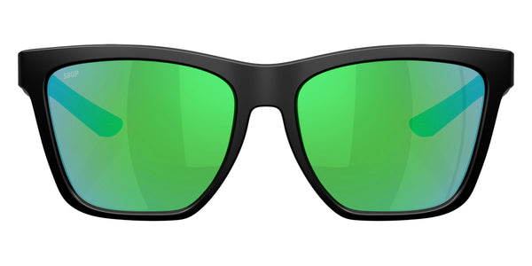 Matte Black / Green Mirrored Polarized / 57-16-135