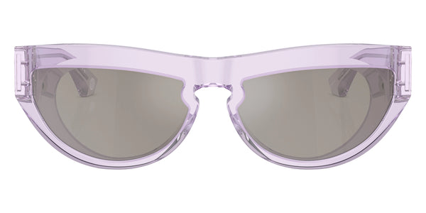 Violet / Light Gray Mirrored Silver / 58-16-130