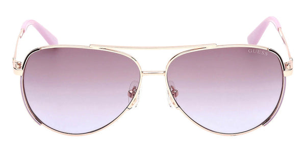 Shiny Rose Gold / Gradient Brown / 58-12-140