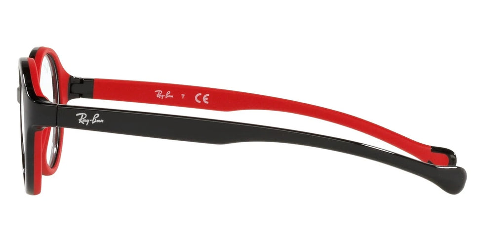 Ray-Ban RY9075VF 3876 46 - Black on Rubber Red