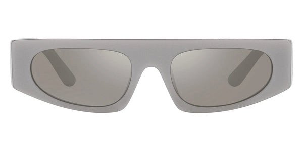 Metallic Gray / Light Gray Mirrored Silver / 47-16-130