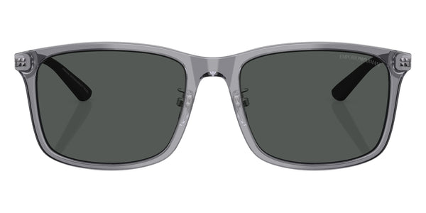 Shiny Transparent Gray/Aluminium / Dark Gray / 57-19-145