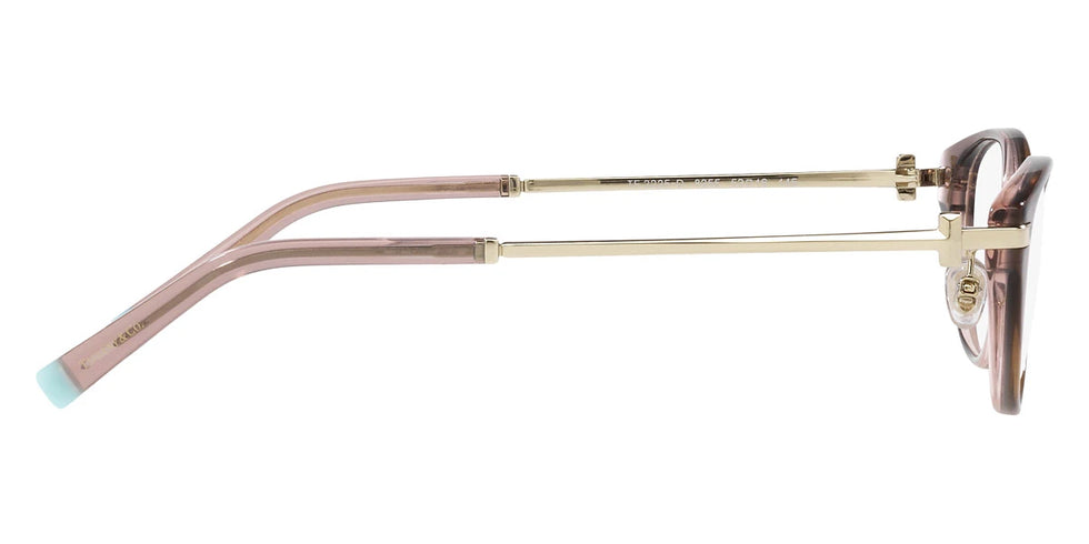 TIFFANY TF2225D 8255 53 - Brown Transparent on Pink/Pale Gold
