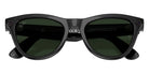 Ray-Ban RW4014 601/1M 52 - Shiny Black / Clear/Graphite Green Transitions